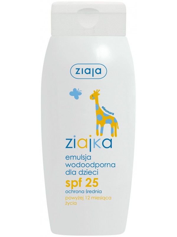 Ziajka sunbathing emulsion for children SPF 25 150ml