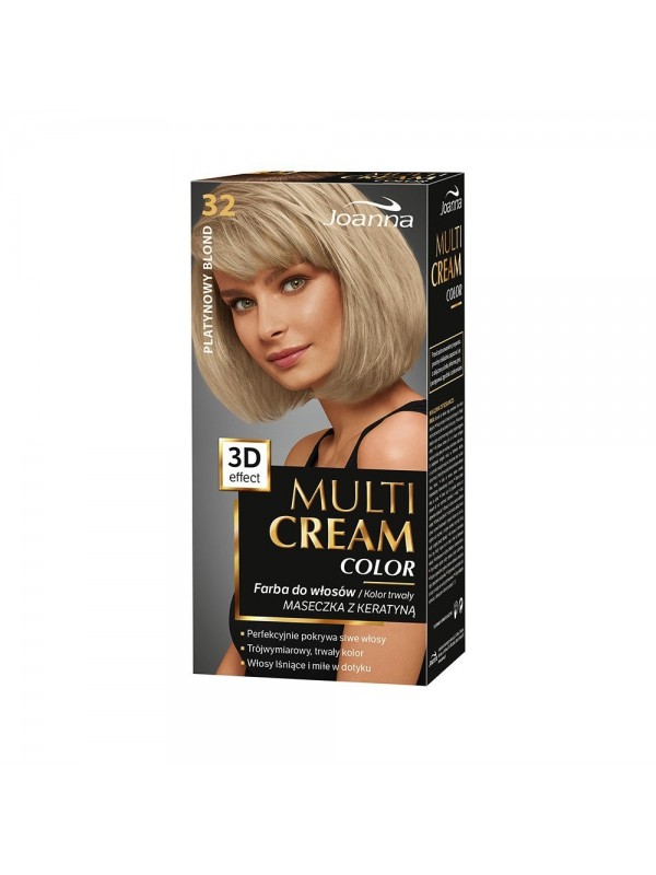 Joanna Multi Cream Color Farba do włosów /32/ Platynowy blond