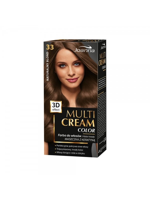 Joanna Multi Cream Color Hair dye /33/ Natural blond