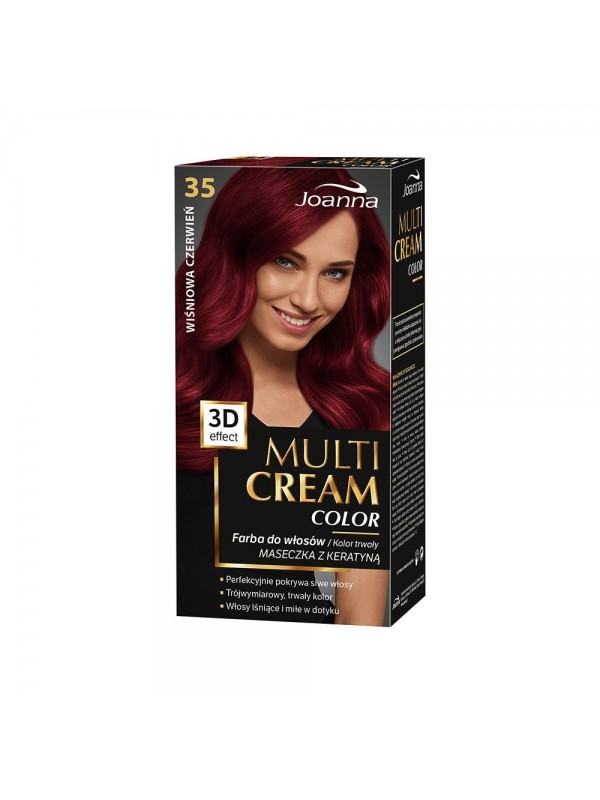 Joanna Multi Cream Color Hair dye /35/ Cherry red