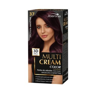 Joanna Multi Cream Color Farba do włosów /37/ Soczysta oberżyna