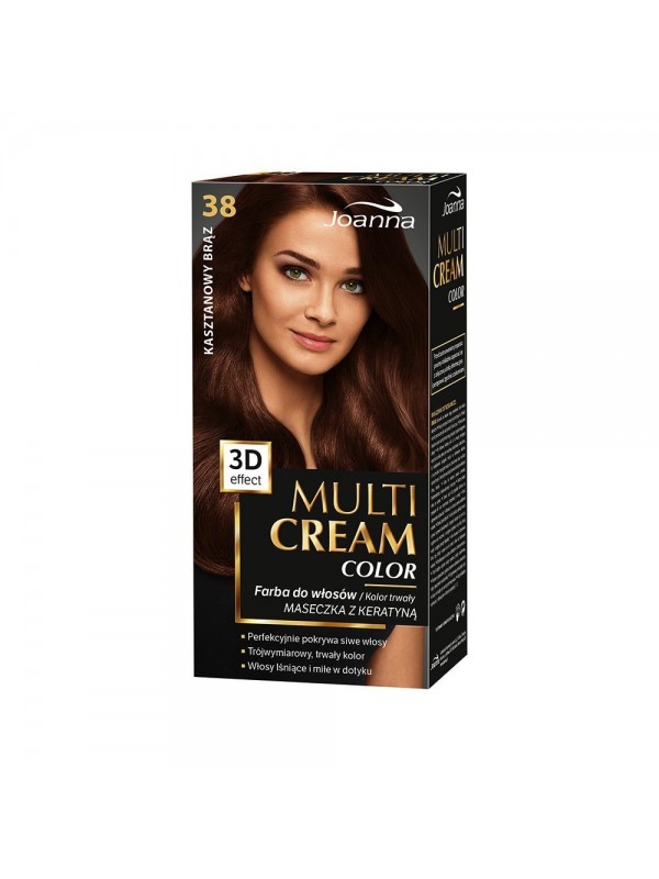 Joanna Multi Cream Color Hair dye /38/ Chestnut brown