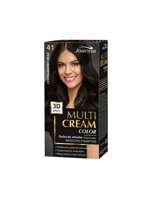 Joanna Multi Cream Color Hair dye /41/ Chocolate brown