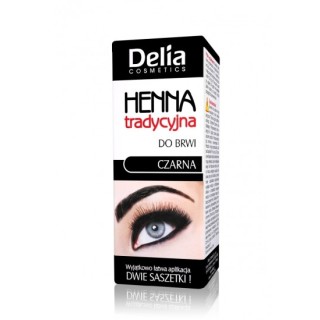 Delia henna do brwi czarna mała 2 ml