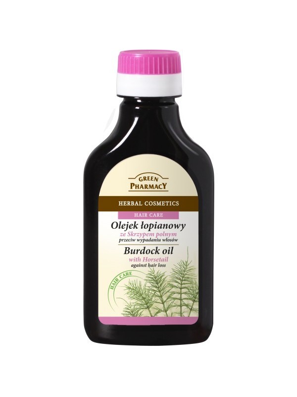 Green Pharmacy Oil for scalp and hair Burdock, Horsetail 100 ml