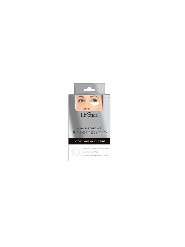 L'biotica Hyaluronic Eye Pads Intensive hydration 3x2 pieces