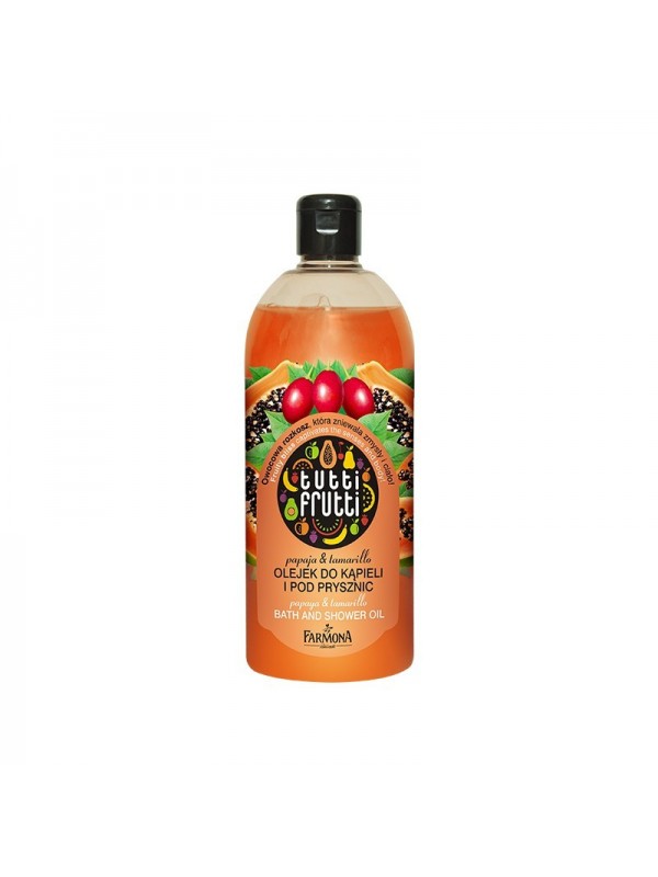 Farmona Tutti Frutti Bath and Shower Oil Papaya & Tamarillo 425 ml