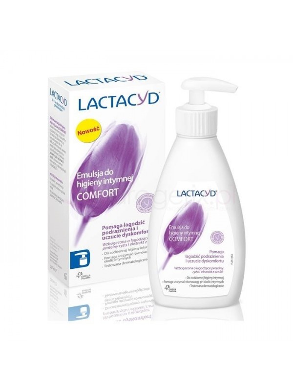 Lactacyd Comfort Emulsion for intimate hygiene 200 ml