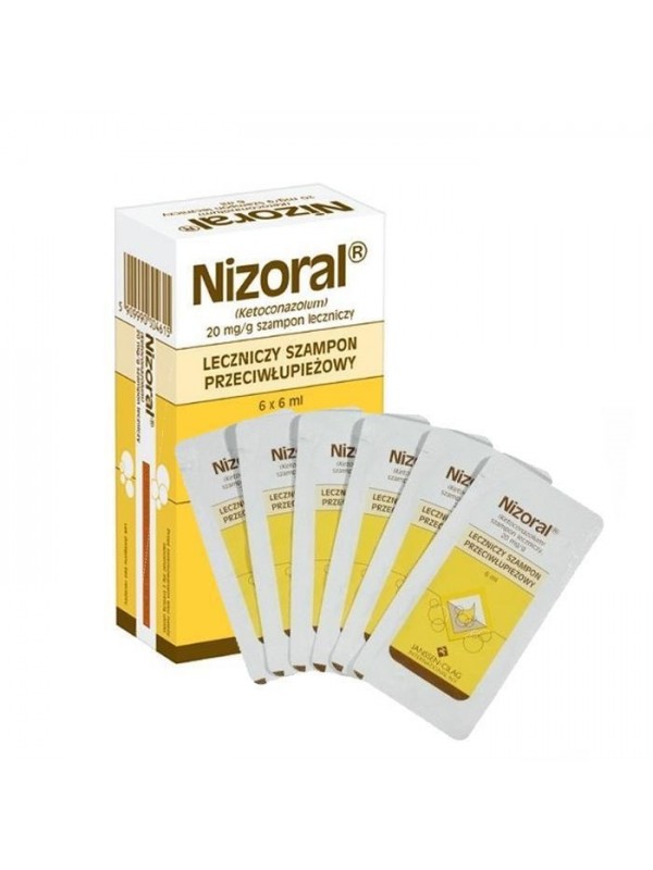 Nizoral Healing anti-dandruff hair shampoo 6x6 ml