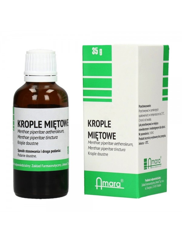 Krople miętowe 35 g