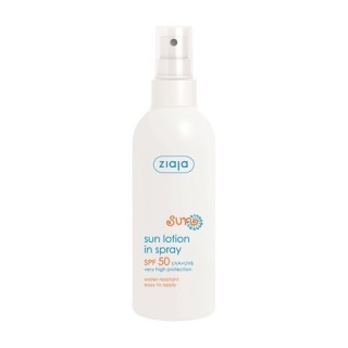 Ziaja Sun Emulsja do opalania nawilżająca wodoodporna SPF50+/ Spray 170 ml