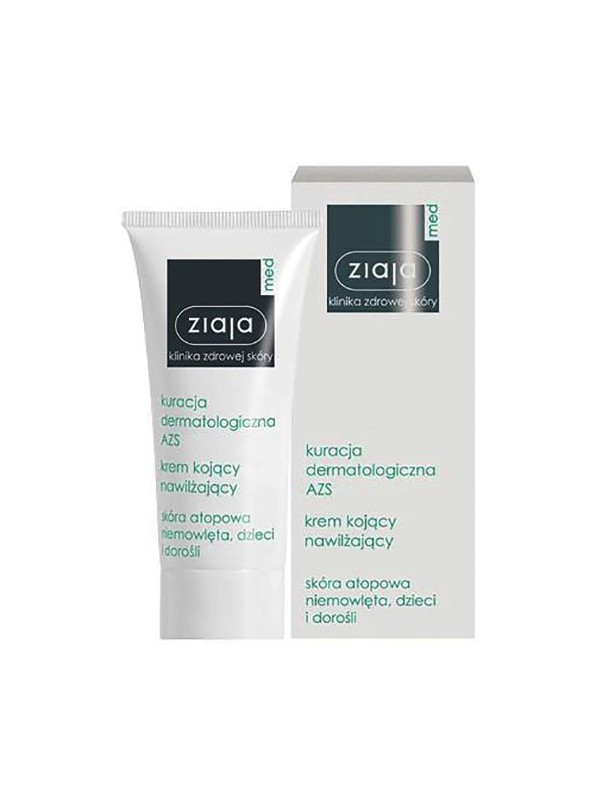 Ziaja Med AZS Dermatological treatment Moisturizing face cream for atopic skin infants/children/adults 50 ml