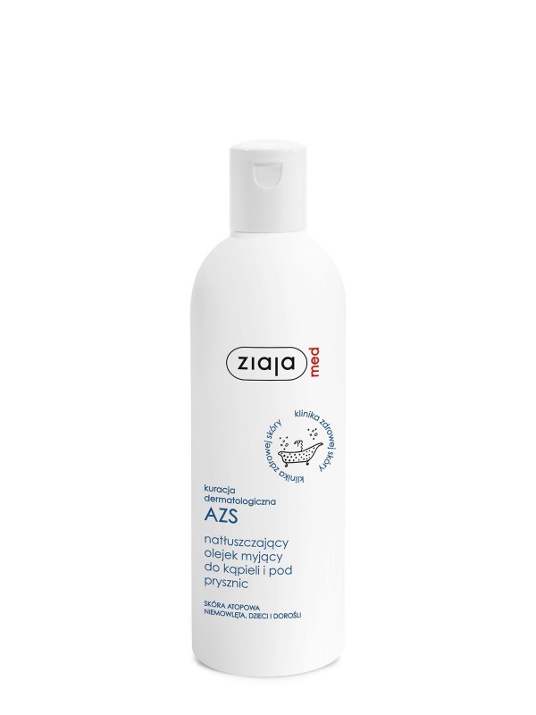 Ziaja Med AZS Dermatological treatment Oil bath and shower oil for atopic skin 270 ml