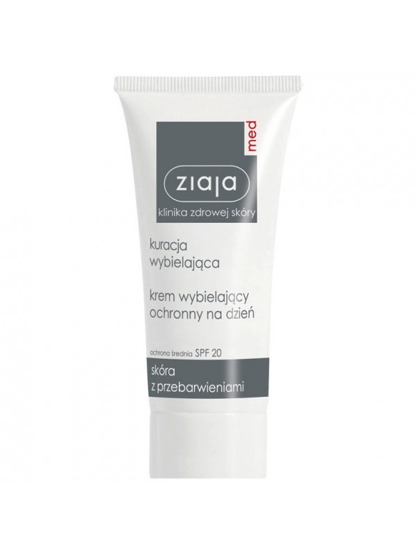 Ziaja Med Whitening treatment Protective whitening face cream for the day SPF20 50 ml