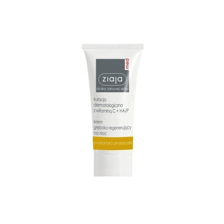 Ziaja Med with vitamin C Deeply regenerating night face cream 50 ml