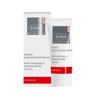 Ziaja Med Anti-wrinkle treatment Night cream for reducing discoloration 50 ml Ziaja Med Anti-wrinkle treatment Night cream for reducing discoloration 50 ml