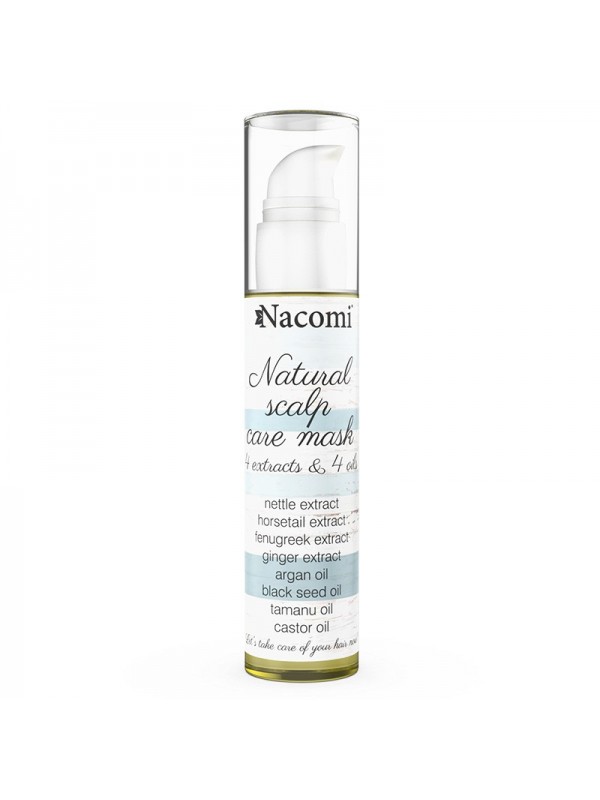 Nacomi Natural mask for scalp care 4 oils and 4 extracts 50 ml