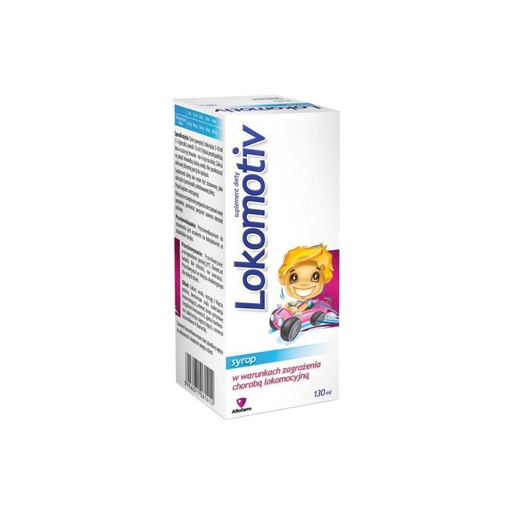 Lokomotiv Syrop dla dzieci 130 ml