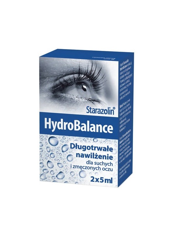 Starazolin HydroBalance eye drops 2 x 5 ml