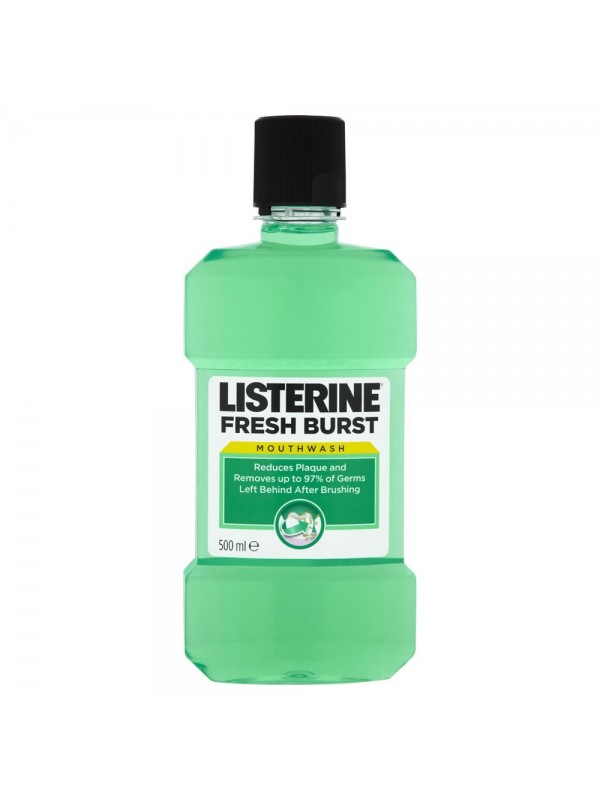 Listerine Płyn do płukania jamy ustnej Fresh Burst 500 ml