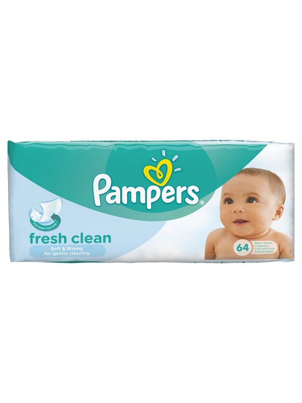 Pampers Fresh Clean wet wipes 52 pieces