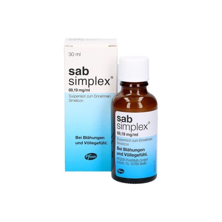 Sab Simplex Krople dla niemowląt na kolkę 30 ml