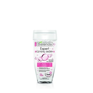 Bielenda SKIN CLINIC Clean Skin Expert Specjalistyczny płyn do demakijażu oczu i zagęszczonych rzęs 150 ml