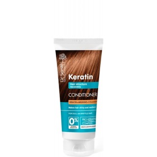 Dr. Santé Keratin Hair Odżywka do włosów z keratyną, argininą i kolagenem do włosów matowych i łamliwych 200 ml