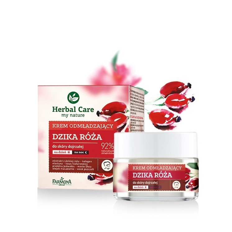Farmona Herbal Care Krem Odmładzający Dzika Róża 50 ml