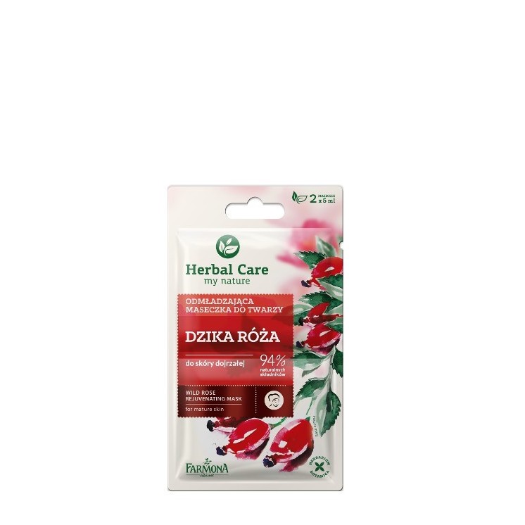 Farmona Herbal Care Maseczka Odmładzająca Dzika Róża 2x5 ml
