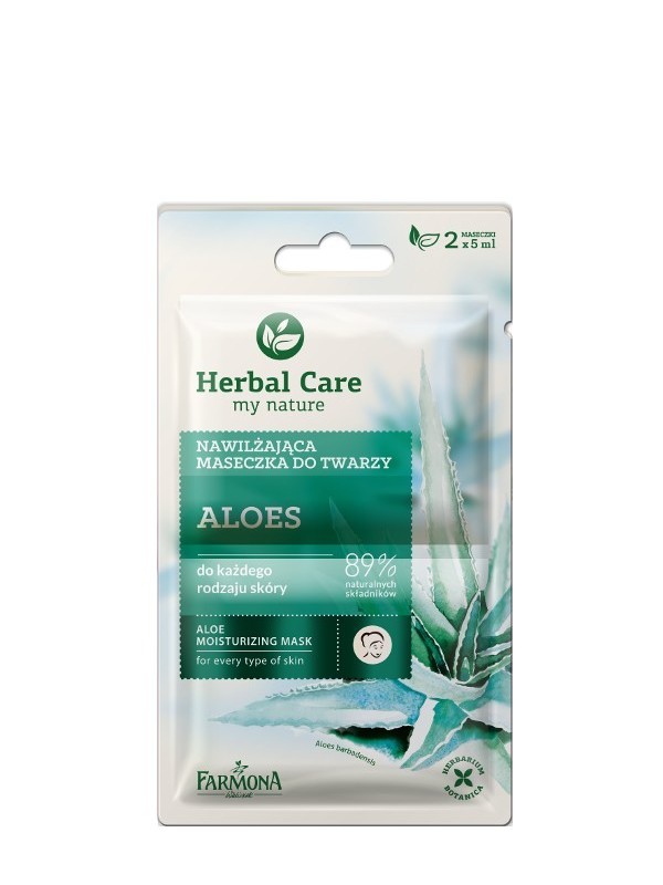 Farmona Herbal Care Maseczka Nwilżająca Aloes 2x5 ml