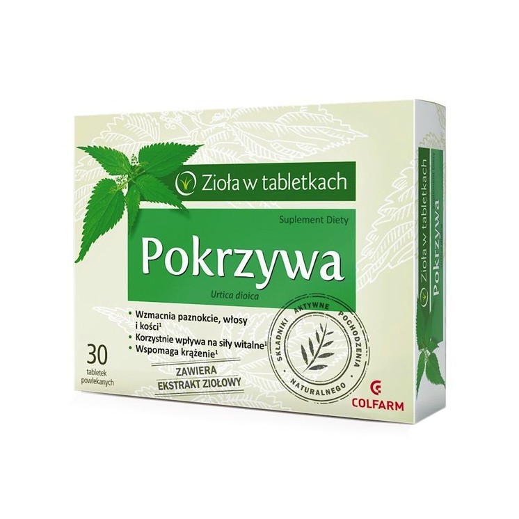 Pokrzywa 30 tabletek