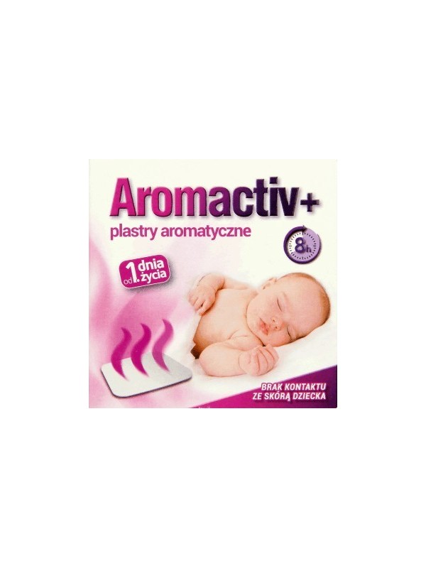 Aromactiv+ Plastry od 1 dnia życia 5 sztuk