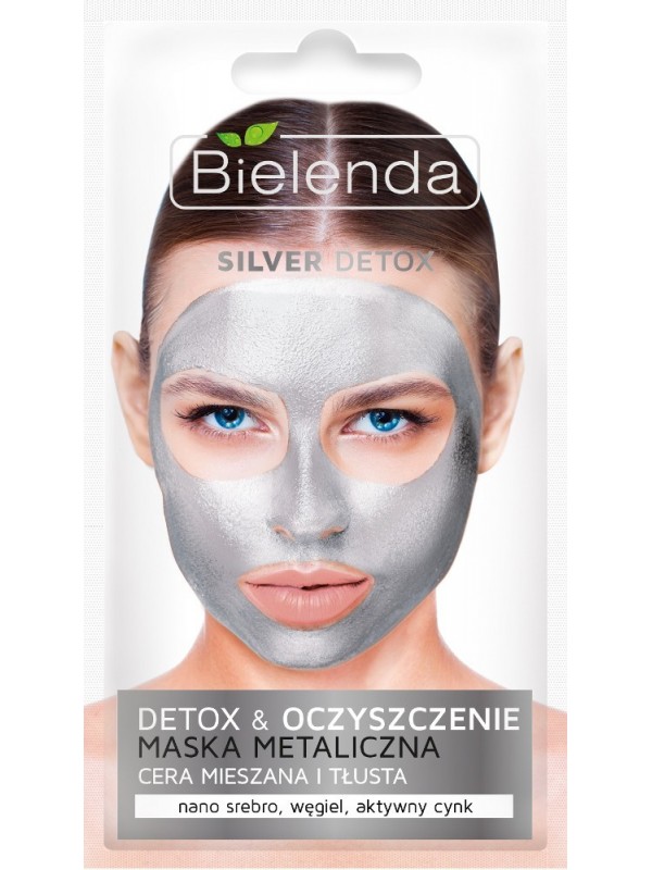 Bielenda SILVER DETOX Detoksykująca Maseczka do cery mieszanej i tłustej 8 g