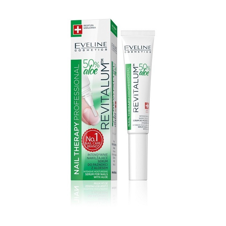 Eveline Intensywnie nawilżające Serum do paznokci z Aloesem 8 ml