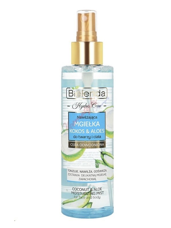 Bielenda Hydra Care moisturizing face mist coconut and aloe 200 ml