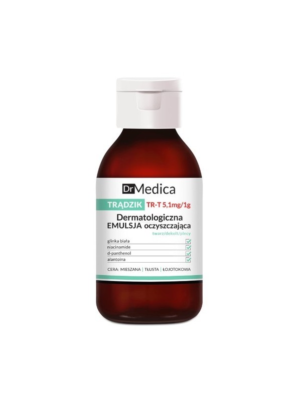 Bielenda Dr Medica Trą dzik Dermatological cleansing emulsion for the face, neckline and back 250 g