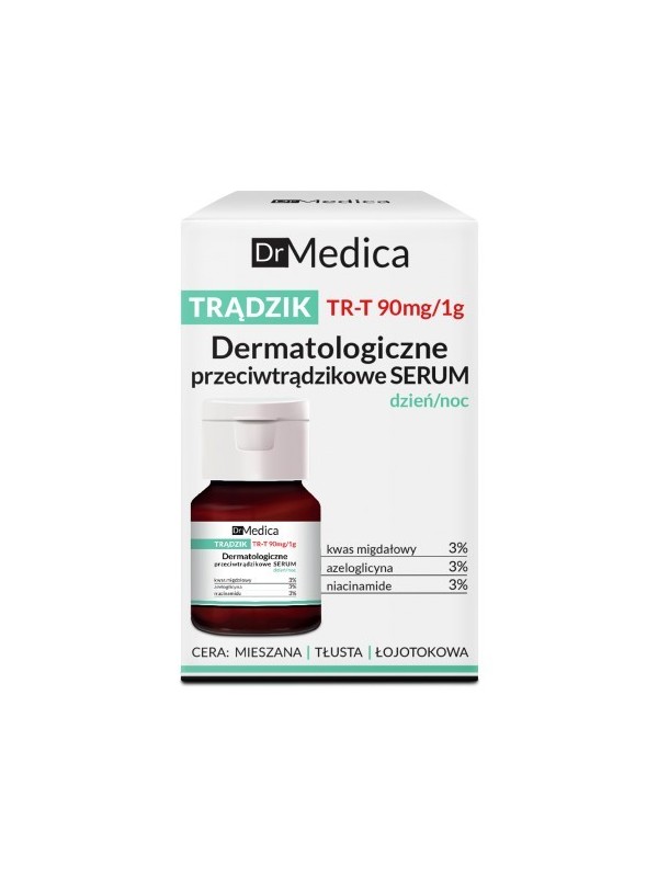 Bielenda Dr Medica Trądzik Dermatologiczne przeciwtrądzikowe Serum dzień/noc 30 ml