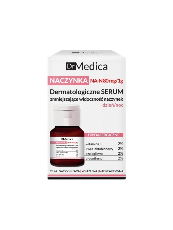 Bielenda Dr Medica Dermatological Capillaries Serum reducing redness day/night 30 ml