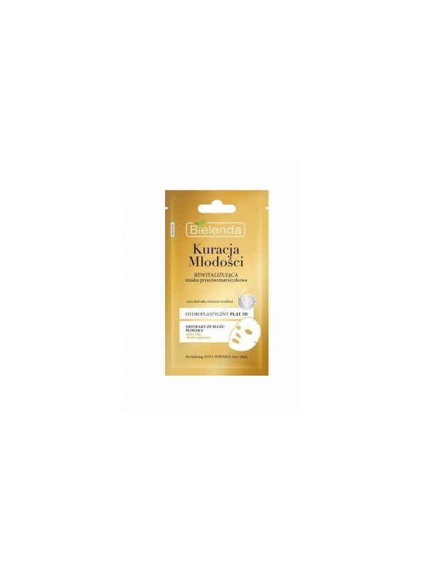 Bielenda KURACJA MŁODOŚCI Revitalizing anti-wrinkle face sheet mask 23 g