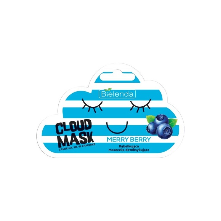 Bielenda Cloud Mask Bubble Detox Mask - Merry Berry 6 g