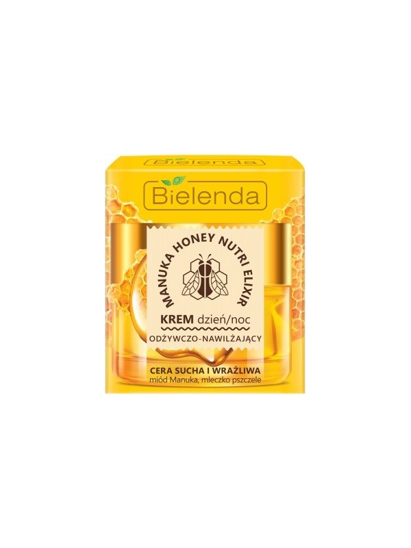 Bielenda Manuka Honey Nutri Elixir odżywczo-nawilżający Krem do twarzy dzień/noc 50 ml