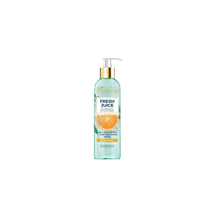 Bielenda FRESH JUICE moisturizing face wash micellar gel Orange 190 g