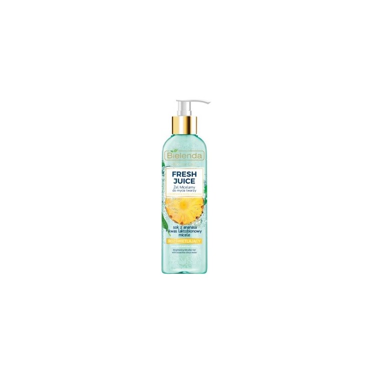 Bielenda FRESH JUICE illuminating face wash micellar gel Pineapple 190 g
