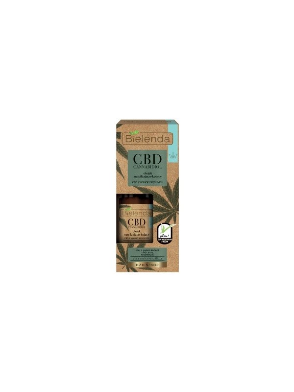 Bielenda CBD Cannabidiol Moisturizing and soothing CBD hemp oil for dry/sensitive skin 15 ml