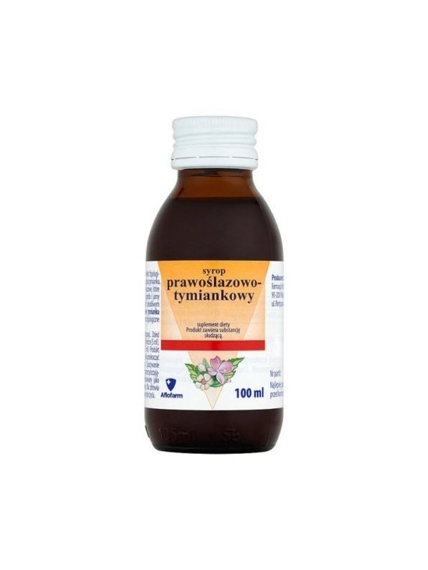 Syrop prawoślazowy-tymiankowy 100 ml