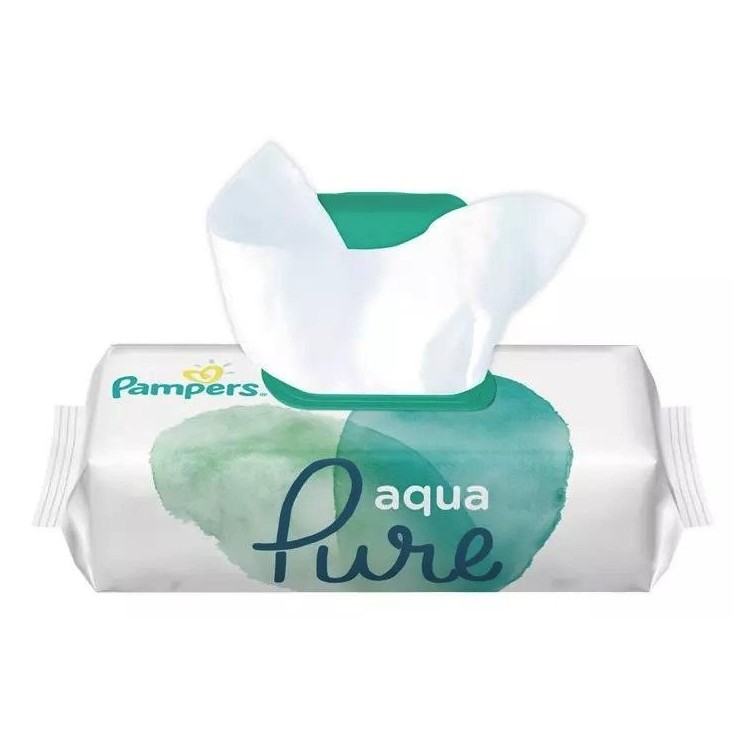 Pampers Aqua Pure wet wipes 70 pieces