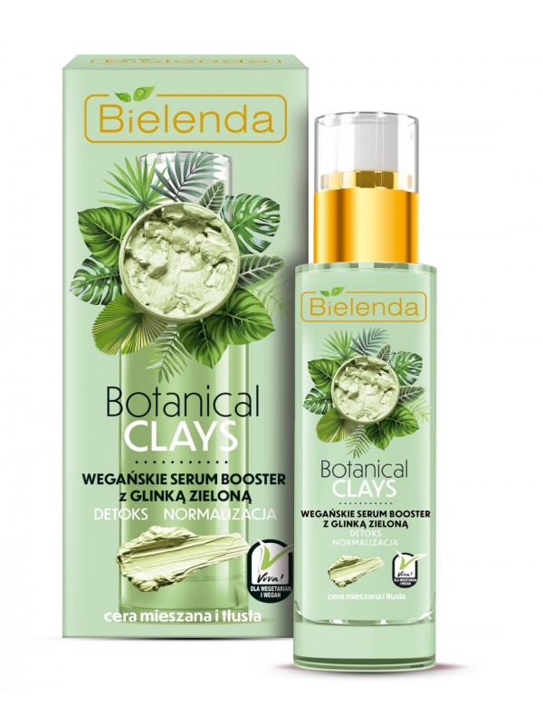 Bielenda Botanical Clays wegańske Serum do twarzy z glinka zieloną 30 ml(28-02-2025)