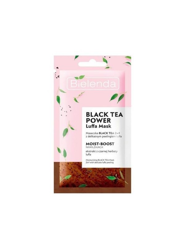 Bielenda Black Tea Power face mask 2in1 moisturizing 8 g