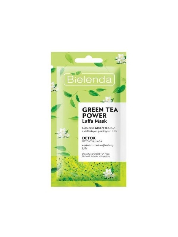 Bielenda GREEN TEA POWER Face mask 2in1 detoxifying 8 g (31-07-2023)